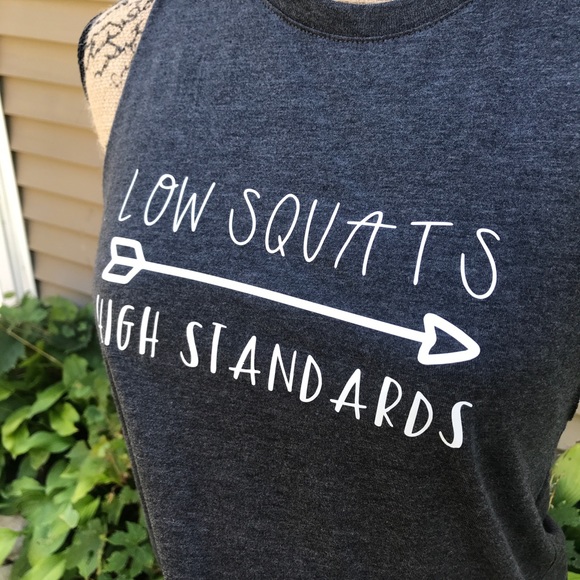 Low Squats High Standards Muscle Tank - Picture 5 of 5
